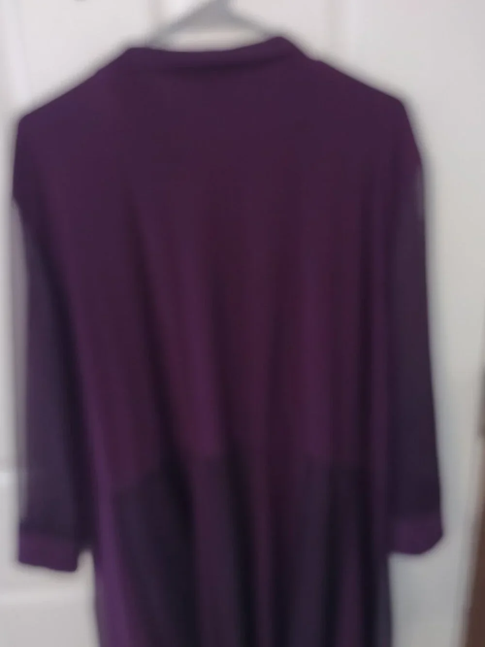 Plum 2 Piece Jacket Dress by R & M Richards - Picture 4 of 4